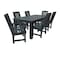 Highwood Usa Lehigh 7pc Rectangular Outdoor Patio Furniture Dining Set 84 x 42 AD-ST7LH1CO5AA-FBE - alternate 1